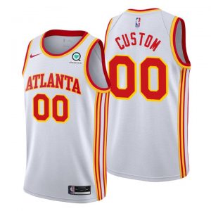 Maillot Basket Atlanta Hawks Personnalisé 2020 21 Nike Association Edition Swingman