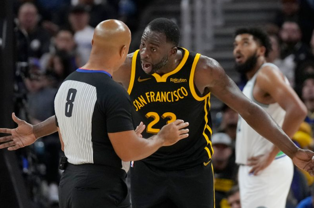 La NBA sanctionne lourdement les joueurs des Warriors et des Timberwolves : Draymond Green banni 5 matchs